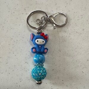 Stitch Hello Kitty keychain